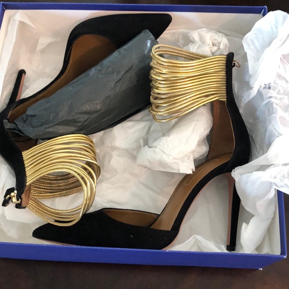 New in box Aquazzura Hello lover heel 36